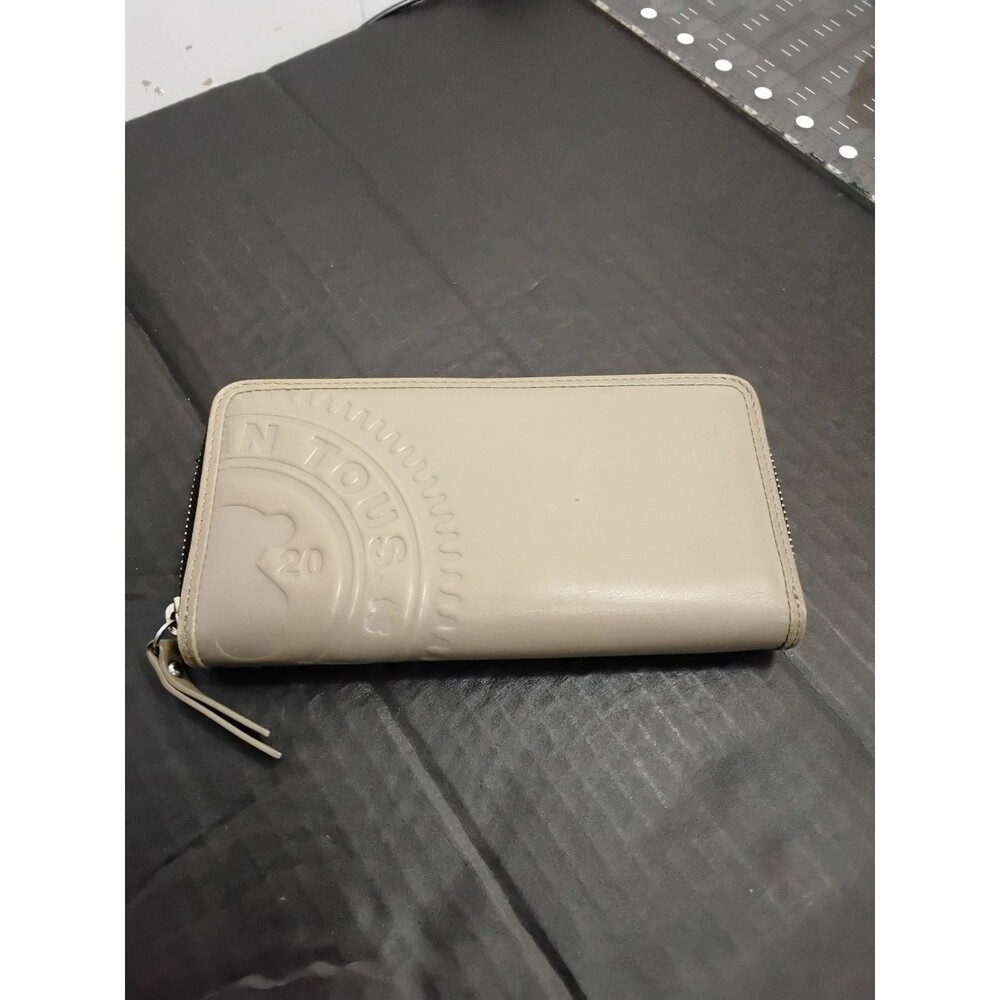 TOUS - Toupe Zip Around Design Wallet